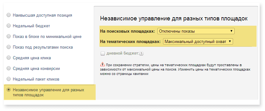 контекстно-медійні оголошення Яндекс