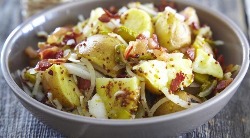 Американський картопляний салат як приготувати самостіно