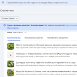 Новий звіт Статистика у панелі Search Console, для чого він?